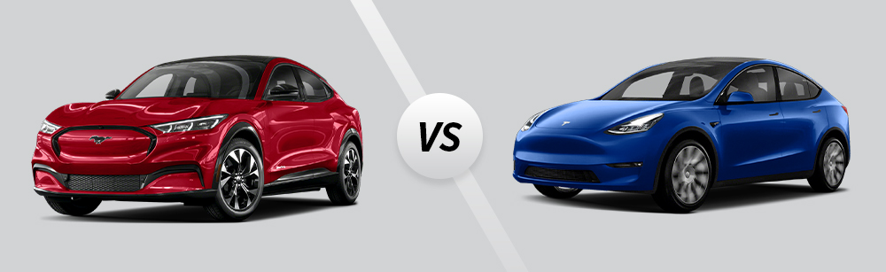 2021 Ford Mustang Mach-E vs 2021 Tesla Model Y