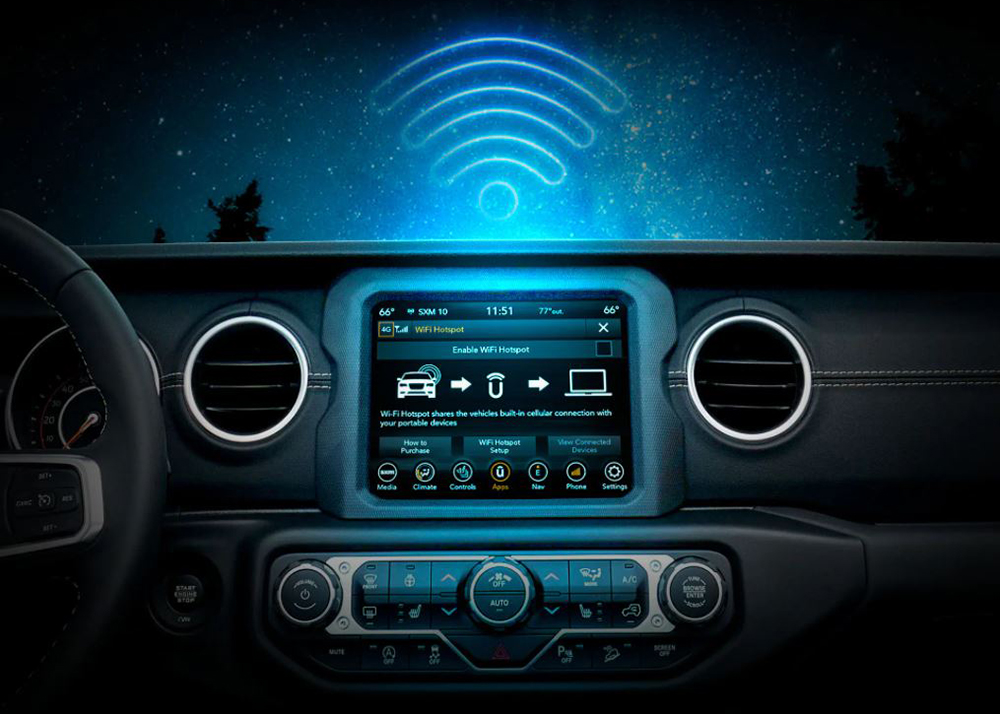 2022 Jeep Wrangler 4xe Technology Features