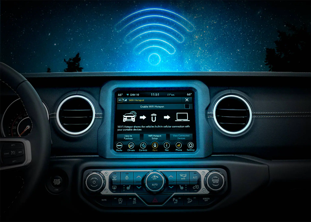 Jeep Wrangler Technology Features