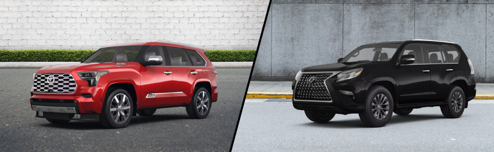2023 Toyota Sequoia vs. Lexus GX | Explore the Differences