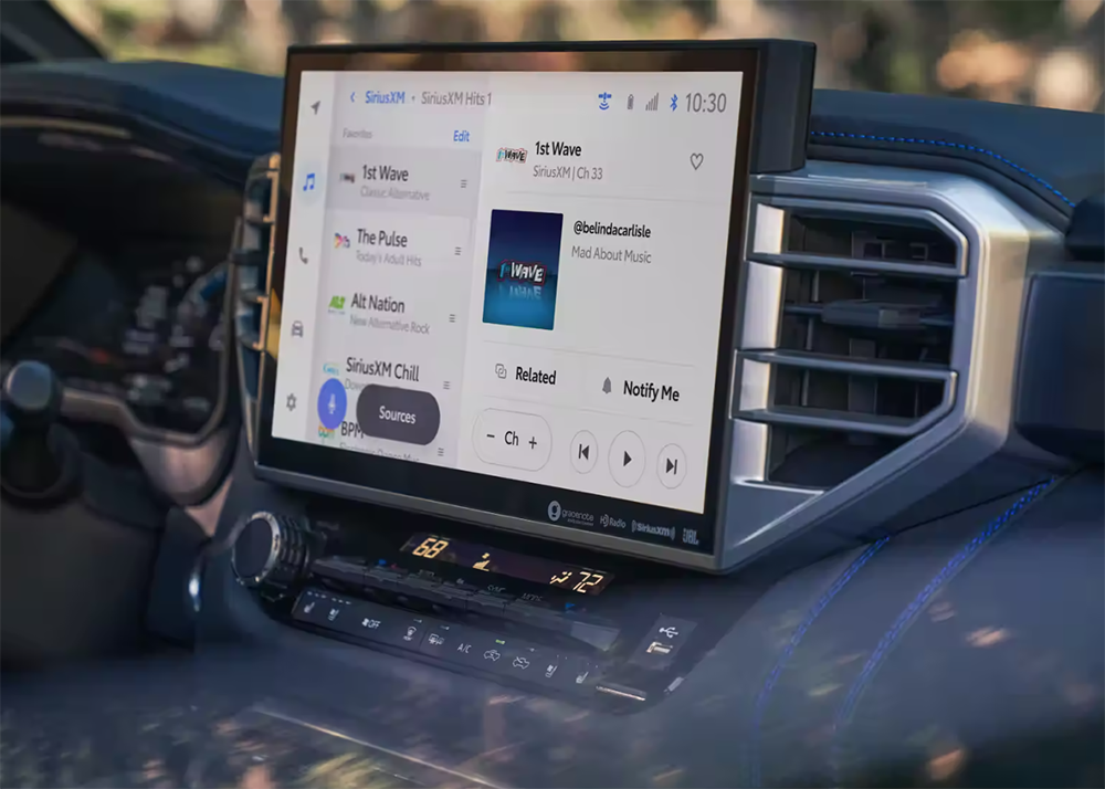 Toyota Tundra Platinum Technology Features