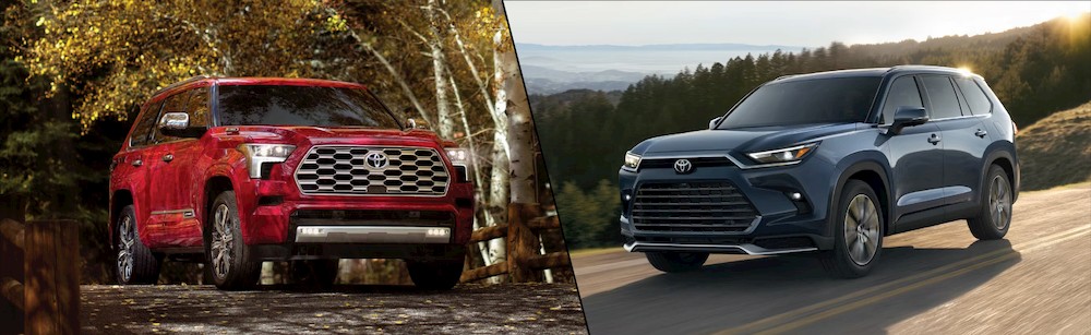 2024 Toyota Sequoia vs 2024 Toyota Grand Highlander