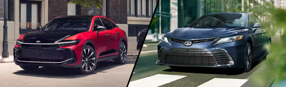 Compare the Difference Between the 2023 Toyota Crown and Camry