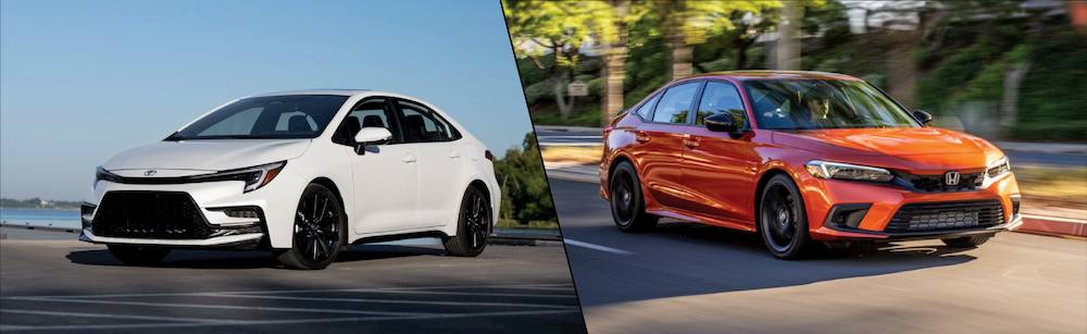 2024 Toyota Corolla vs 2024 Honda Civic
