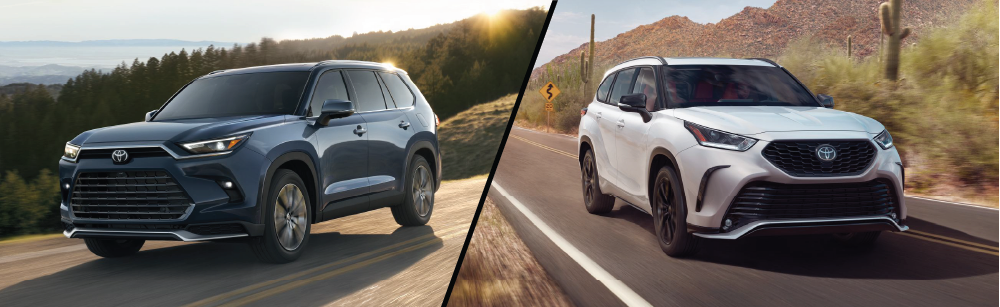 2024 Toyota Grand Highlander vs. Highlander | Compare Difference