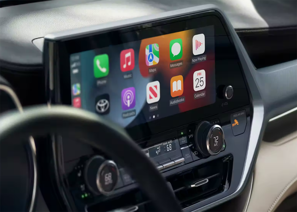 Toyota Highlander Platinum Technology Features