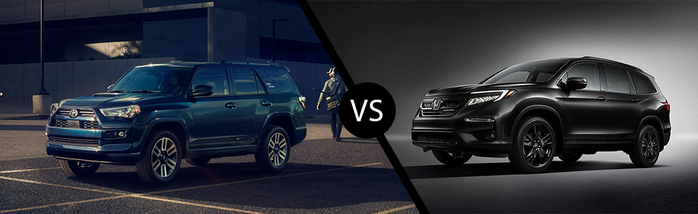 2022 Toyota 4Runner vs 2022 Honda Pilot