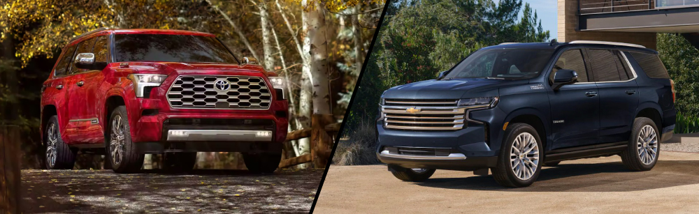 2023 Toyota Sequioa vs 2023 Chevrolet Tahoe