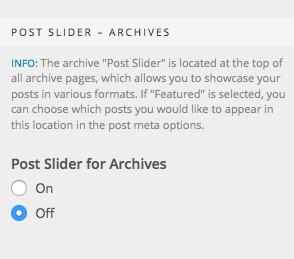 Post Slider Archives