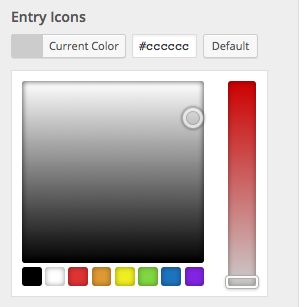 Entry Icons