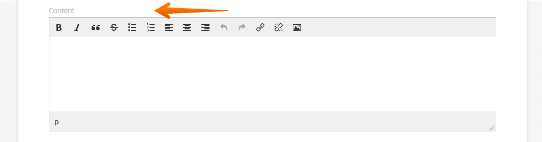 Quicktags disabled