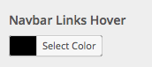 Navbar Links Hover