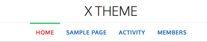 Navbar font size 18