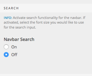 Navbar Search