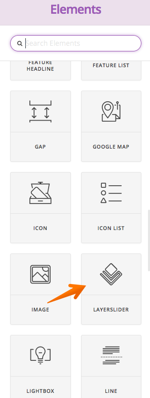 LayerSlider Add Via Cornerstone