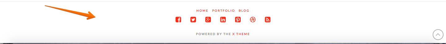 No transparency footer