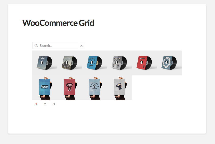 Grid Front-end output