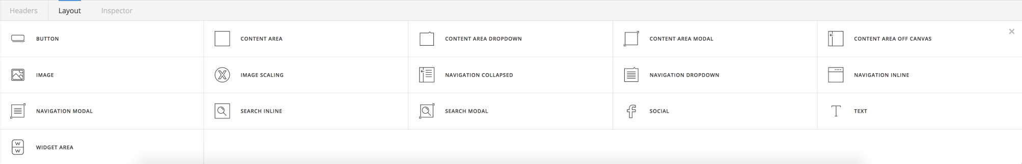 Available Elements