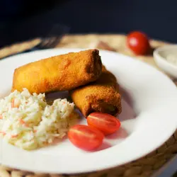 Croquetas de zanahoria con arroz