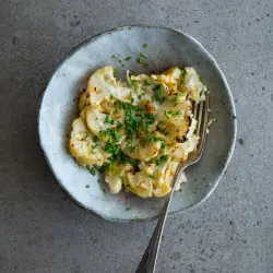 Coliflor gratinada,