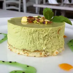 Mousse de pistachos kids
