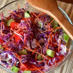 Tomate, zanahoria y repollo morado kids