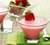 Bavarois de frutilla