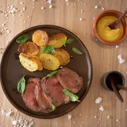 Roastbeef mit kartoffeln
