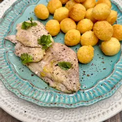 Pomfret mei duchesses ierappels