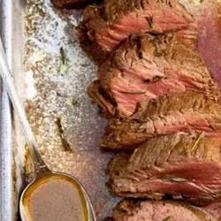 Filete al vodka con papas a la crema thermomix