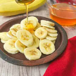 Banane mit honig