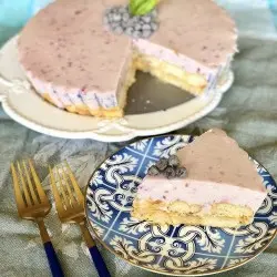 Cheesecake sin horno de frambuesa