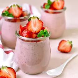 Mousse früchte des waldes