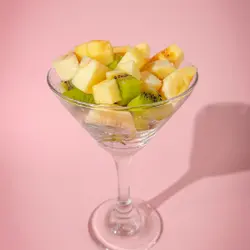 Obstsalat kiwi-banane-apfel