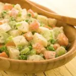 Potatoes wortel mayonaise