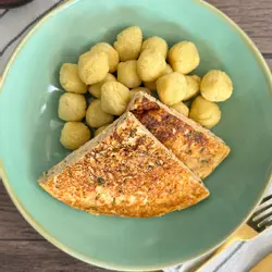 Duchesses tuna tortilla sjips
