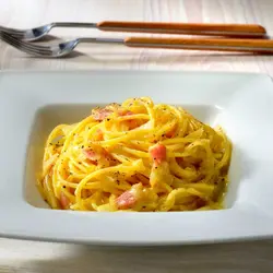 Tagliatelle carbonara creme "thermomix"