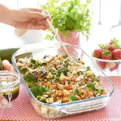 Wildreissalat mit gemüse "thermomix"