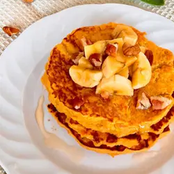 मिनी आलू "thermomix" पेनकेक्स