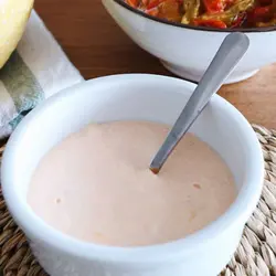 Brócoli con mayonesa de pimentón thermomix