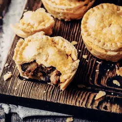 Mushroom pie