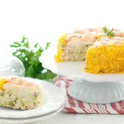 "thermomix" shrimp cake