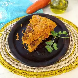 Carrot omelette