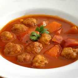 Veal meatballs mei rys "thermomix"