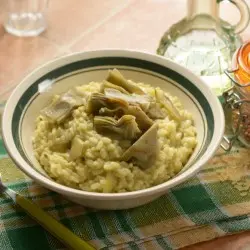 Risotto mit artischocken mote