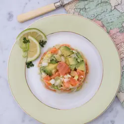 Salmon tartar