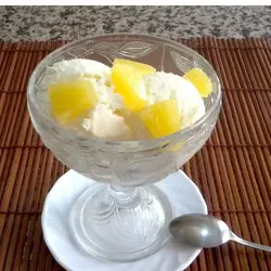 Ananas ice cream "thermomix"