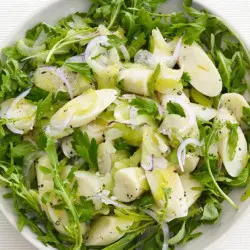 Salat, spinat und palmetto kinder