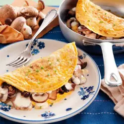 Tortillas & ricotta en mushrooms kids