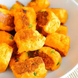 Plant moron croquettes gyda reis